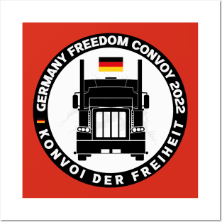 KONVOI DER FREIHEIT 2022 Posters and Art